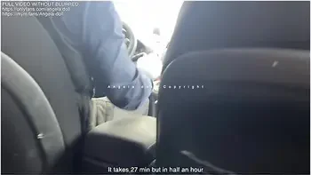 Angela Doll In Stranger Challenge - I Get Fucked By An Uber Driver And Swallow Everything From His Condom