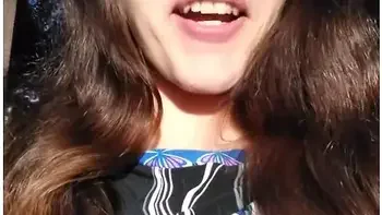 Pinkmoonlust Public Flashes One Nipple In A Very Bad Place While Talking Nervously & Looking Scared