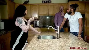 Amilia Onyx cheating on her hubby with his best friend Majiik on thickasf.com