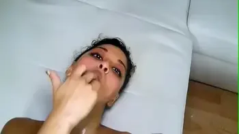 Scarlet doesn't have any sexual limits. Sexy Interracial fun!