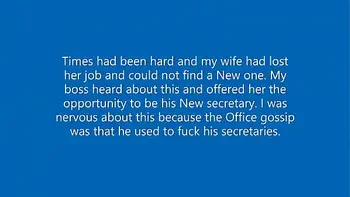 Wife fucks husband's boss on business trip (short)