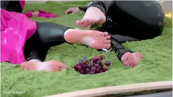 Feet Slave - Gently Soft Foot Fetish Play Of Two Pretty Curvy Ladies, 4k Foot Fetish Video