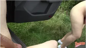 My First Assfuck In The Car - Daddys Luder