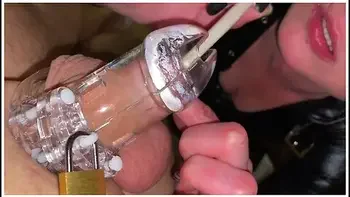 Pov Playing With Dick In Chastity Belt Make Him Limp And Hard