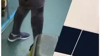 Fingering My Asshole In The Swimming Pool Changing Rooms