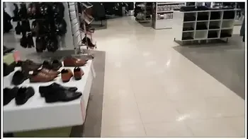 Store Restroom Fuck & Gargle Swallow