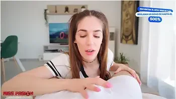 Pov Titsfuck & Sloppy Blowjob With Creamy Cum-in-mouth Ending - Miss Pasion