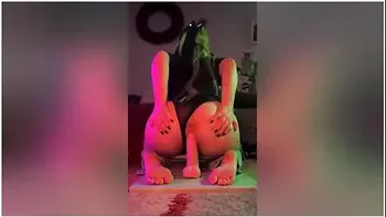 Goth Egg Cumming With New Toys