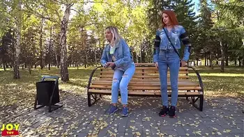 Remote Vibrators Inside Two Hot Girls - SFW Public Fun | Part 1