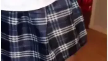 Best Tease - Sexy Latina Teen 18+ In Her School Uniform With Apple Bottom