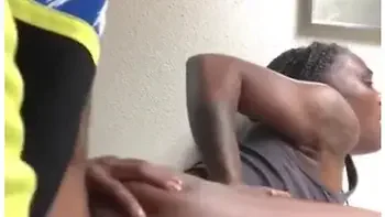 Tattooed Teen - Big Black Dick Tearing Her Ass Up On The Sink