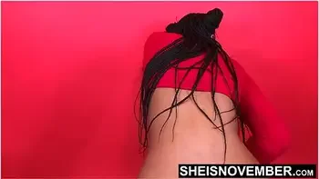 Hd My Sensitive Shaved Pussy Exploding Female Orgasm, Sucking My Large Natural Tits