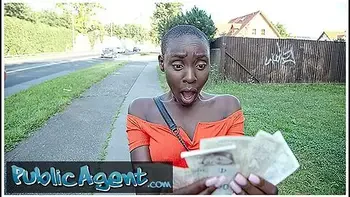 Ebony Model Zaawaadi Taken Into The Woods For Hard Outdoor Fucking