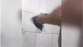 South Africa Sugar Mummy Taking A Shower