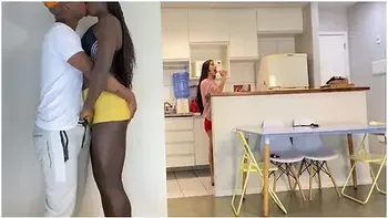 Jefao Foi Apresentado Um Amigo Pra Sua Prima Fernanda Chocolatte , E Acabou Fodendo Ela Escondido Da Karen Oliver 14 Min