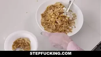 Dirty stepMom teaches sex to stepbrother and stepsister Nadya Nabakova