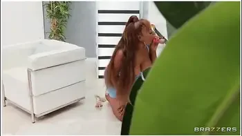 Delightful Black Step mom Mind-blowing Sex Video