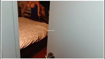 Cuckold Husband Comes Home And Catches His Slutty Wife Fucking With Her Neighbor