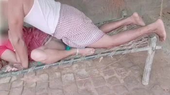 Desi Village Bahu Hardcore Fuck with Trilokinath - Horny Indian Wife Outdoor Sex