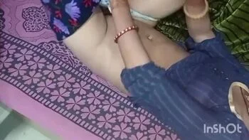 Desi Stepsister Janvibhabhii Tight Pussy Fucking - Amateur Indian Sex Video with Blowjob and Creampie