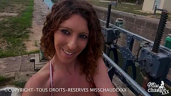 Misschaudexxx Public Outdoor Fuck - Big Tits Doggy Style & Facial Cumshot