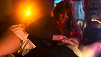 Step Sister Shawna Panofka Gives Kinky Handjob and Dirty Story to Step Brother