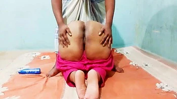 Desi Bhabi Big Ass Oil Massage Fuck - Parachute Oil Anal Doggy Style