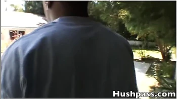 Has Her Pussy Split Wide Open By Shorty Macs Can Of A Dick!