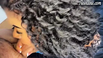 Best Friend's Boyfriend Gets Secret Blowjob From Hot Latina MILF Rosxy Gutierrez - Big Tits Deep Throat Cheating POV