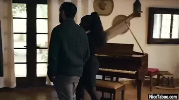 Curved black MILF Osa Lovely fucked by perverted guy after cock sucking