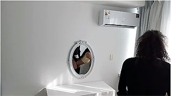 Big Cock T,r,v Fucks Me With My Thong On And Barefoot, Busty And Big Ass Latina Brunette