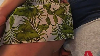 Public Bus Sex: Stranger Gropes Teen Under Skirt & Fills Her Pussy With Thick Cum