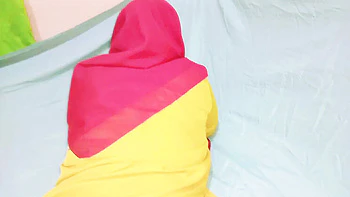 POV Open BO: Beautiful Indonesian Widow Midwife Fingering & Blowjob Hijab Homemade