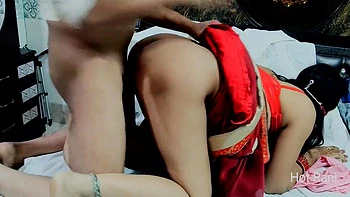 . Newly Married Girl Full Enjoying Desi Doggy Style Fuck And Blowjob With Devar