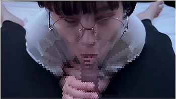 変態彼女出していいよ...精子欲しさにお願いして口いっはいにして飲みこんてこっくん Cum In Mouth Gokkun