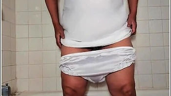 Mature Woman With Very Hairy Pussy Pissing Peeing A Lot