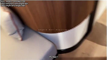 Stranger Challenge - I Act Like A Whore At The Hotel By Emptying The Balls Of A Follower - Angela Doll And Amatrice Francaise