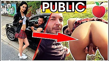 Young Skinny Tourist Gets Dirty Public Fuck