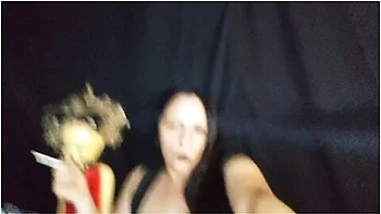 Smoking Vs120 While Playing With Toy