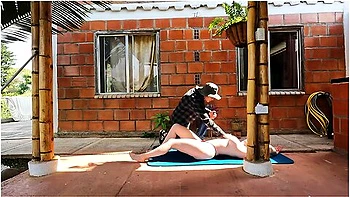 Hot Milf Seduces The Gardener