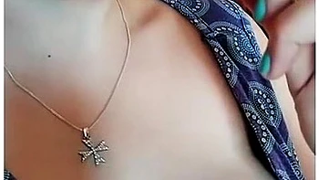 Italian Girl Licks Eats Enjoy Ice Cream Cone Plays With Tongue And Cream