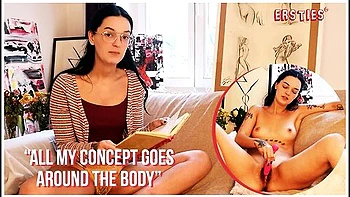 Pinko Reads Her Poetry To You Before Masturbating With A Toy