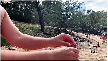 Real And Risky Outdoor Nude Sex Adventure