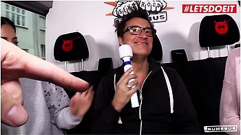 Silvia Dellai And Eveline Dellai Czech Step Sisters Share Cock In The Backseat