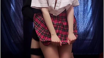 Japanese Schoolgirl At First Were Shamed By My Cock And Then Moaning All The House Of Pleasure