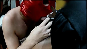 Boy Using A Couple To Suck His Dick