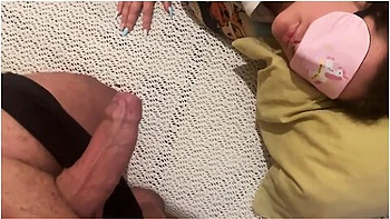 I Wake Up My Stepsister And She Have Done Me A Magic Blowjob & ( Deepthroat)