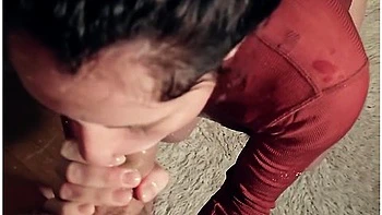 Real Amateur College Girl Sloppy Gagging Throat Fuck