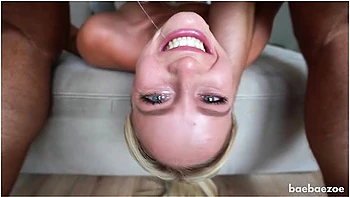 Use My Throat Like A Pussy - Upside Down Deepthroat - Baebaezoe
