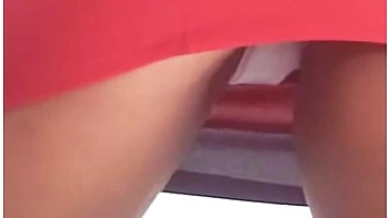 Susie Jackson Gives Us A Great Fitting, A Sexy Red Dress And A Thong And Bicensored Nude